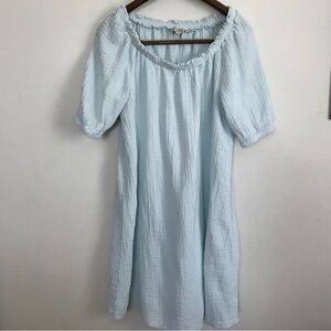 Wonderly 100% Cotton Gauze Dress (L)